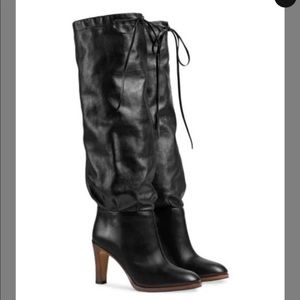 NIB Gucci Deauville Nero Knee High Boots